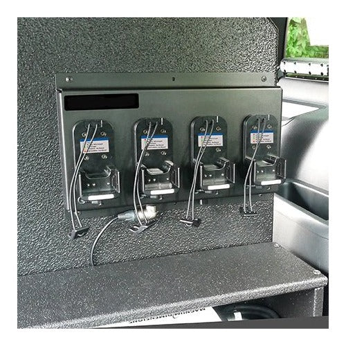 4-Bank Compact Charger for L3Harris XL-150P, XL-200P and XL-185P Radios