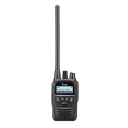 iCOM IC - F52D & IC - F62D/UL Series Handheld Digital Radios - - iCOM