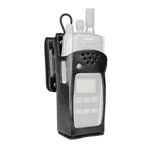Leather Holster with Belt Loop, MAEV-NHC2C for L3Harris XG-75P Radios