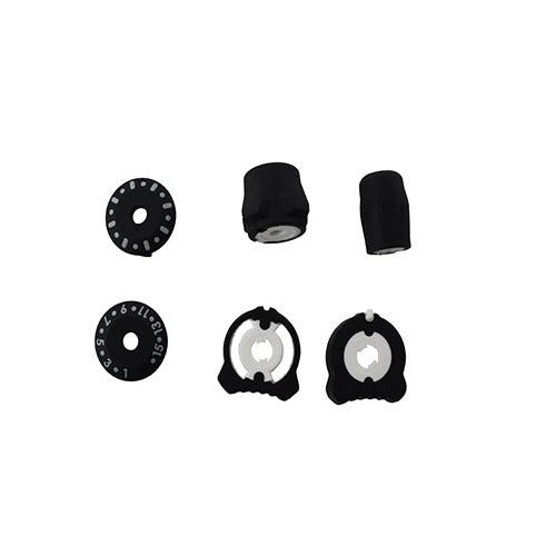 Replacement Volume Knob, Channel Knob and Collar for BKR5000 Radios