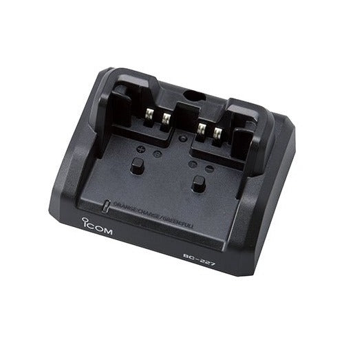 Single Desktop Charger BC227 for iCOM IC-F52 & IC-F62 Series Radios
