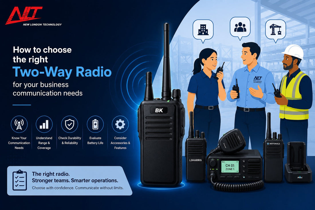 How to choose the right two-way radio for your business communication needs