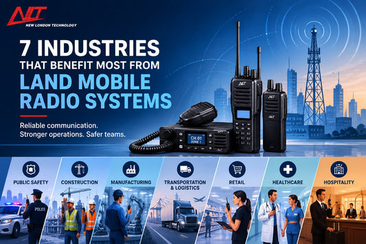 7 industries that benefit most from land mobile radio systems