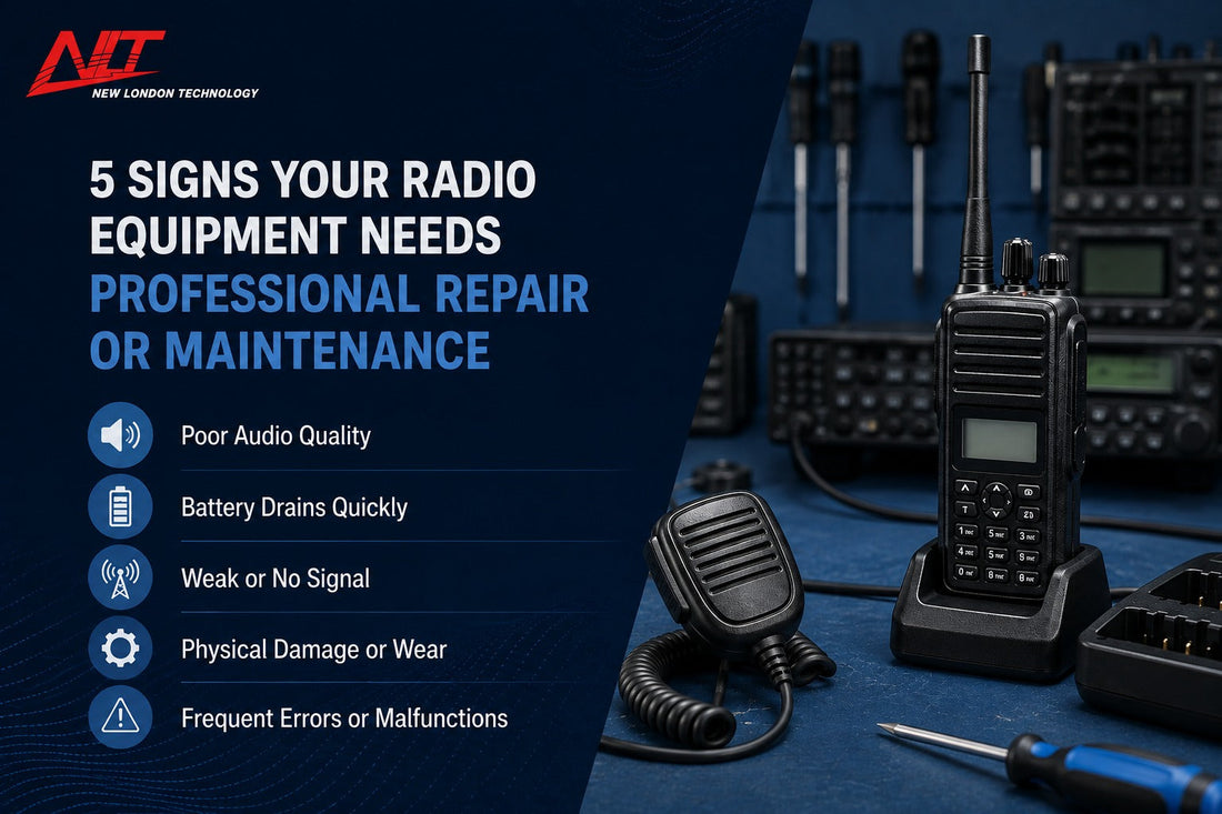 5 signs your radio equipment needs professional repair or maintenance