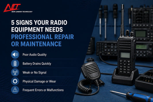 5 signs your radio equipment needs professional repair or maintenance