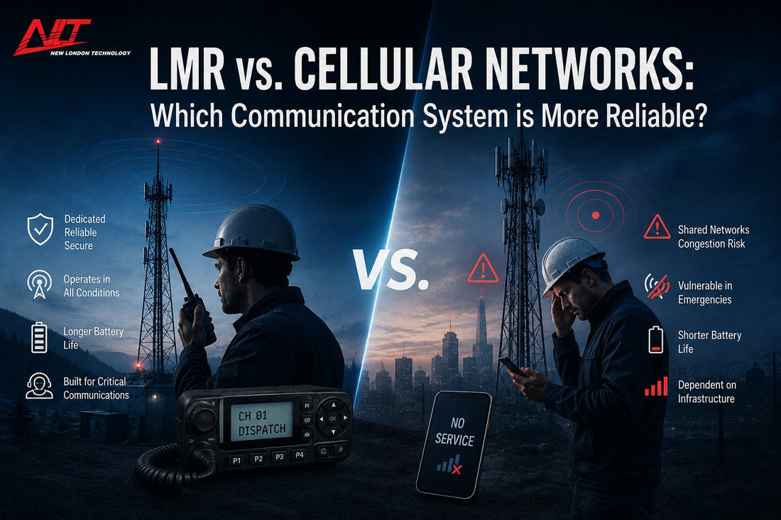 LMR vs. cellular networks: Which communication system is more reliable?
