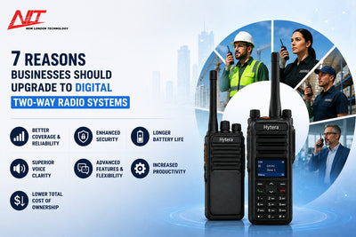 7 reasons businesses should upgrade to digital two-way radio systems