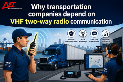 Why transportation companies depend on VHF two-way radio communication