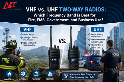 VHF vs UHF two-way radios: Which one should you choose?