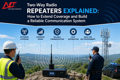 Two-way radio repeaters explained: How to extend coverage and build a reliable communication system