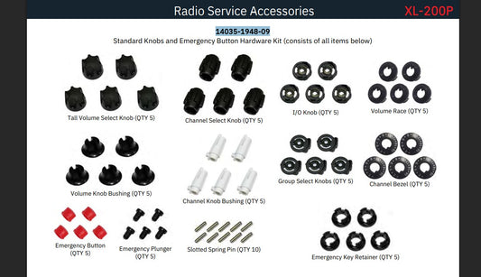 14035-1948-09 Knob Kit XL-200p