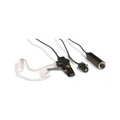 3-Wire Surveillance Mic, Black, Mini-Lapel, XL-AE6H for L3Harris XL-200P & XL-185P Series Radios