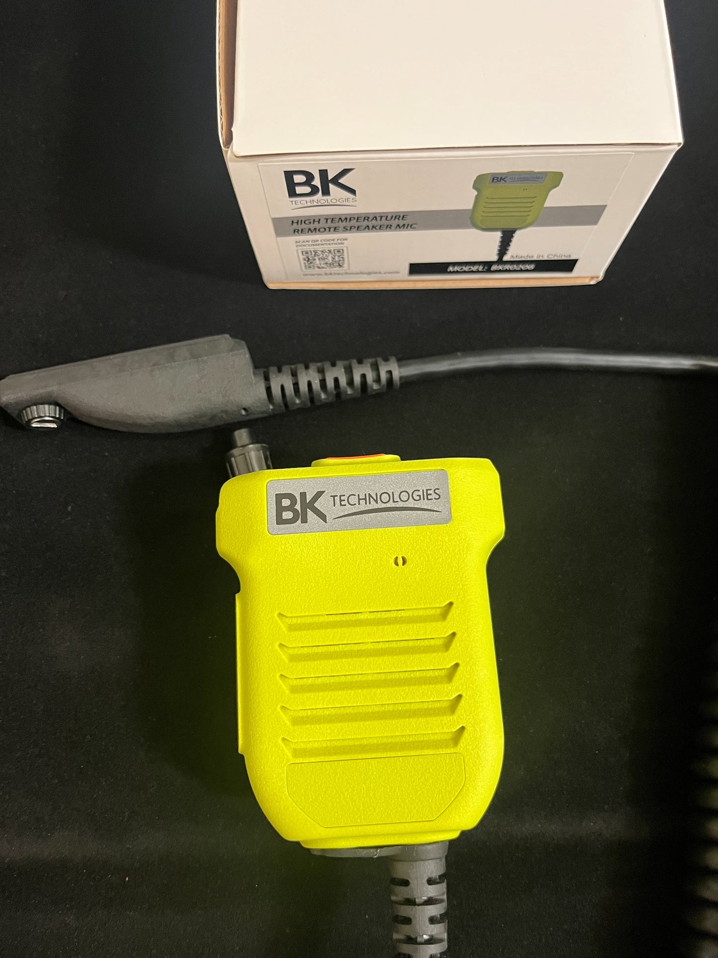 Fire Speaker Microphone (BKR0206) - High Heat Rated, Emergency Button BKR9000