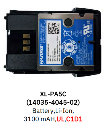 XL-200P Portable P25 LTE Multi-Band L3Harris Portable Radio XL-PPM1M-NA