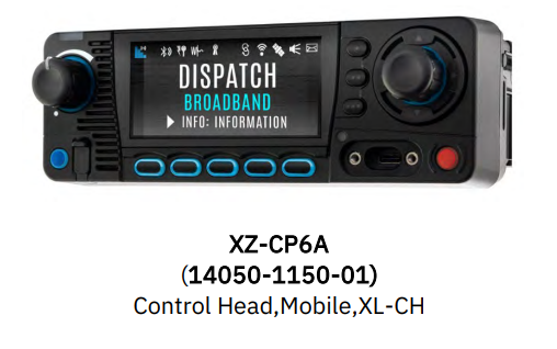 XZ-CP6A CONTROL UNIT, XL-CH L3Harris XL-200M/185M