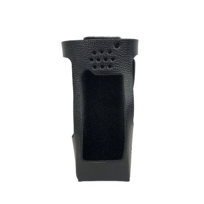 Leather Holster, Open Keypad, BKR0421 for BKR5000 Portable Radios