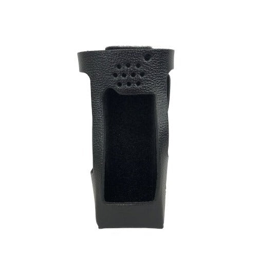 Leather Holster, Open Keypad, BKR0421 for BKR5000 Portable Radios