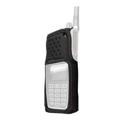Black Nylon Holster, Open front, MAEV-NHC2A for L3Harris XG-75P Radios