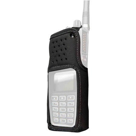 Black Nylon Holster, Open front, MAEV-NHC2A for L3Harris XG-75P Radios