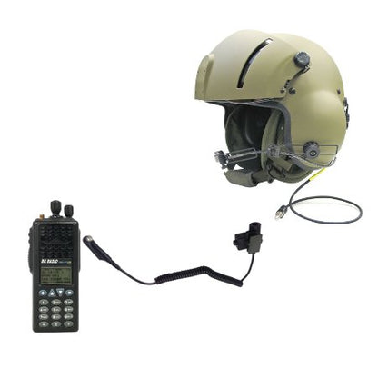 Cal Fire Dozer Helmet Adapter for KNG Portable Radios