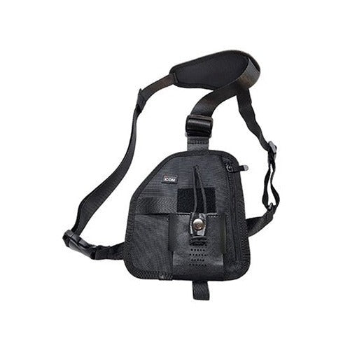 Chest Pack Style Shoulder Holster G1004 for iCOM IC-SAT100 Handheld Radios