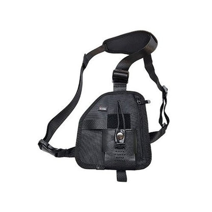 Chest Pack Style Shoulder Holster G1004 for iCOM IC-SAT100 Handheld Radios