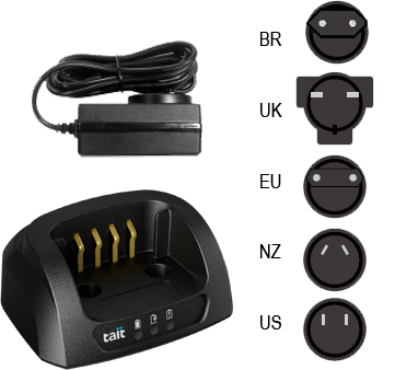 Desktop Charger, TP3000-CH1 for Tait TP3000 Series Radios