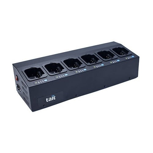Intrinsically Safe 6-Bay Desktop Charger, T03-22011-BABA for Tait TP93/94 Radios