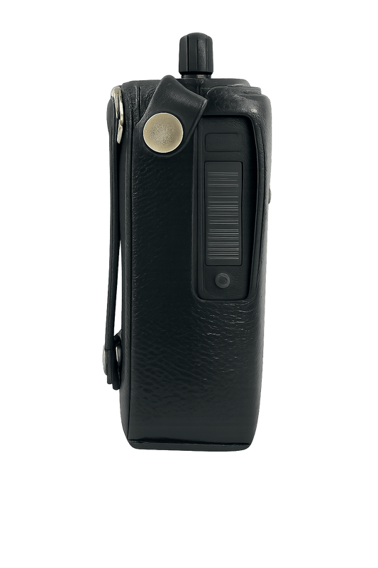 Leather Holster for KNG2 Radios – Belt Loop, Open Front | KAA0415CF2
