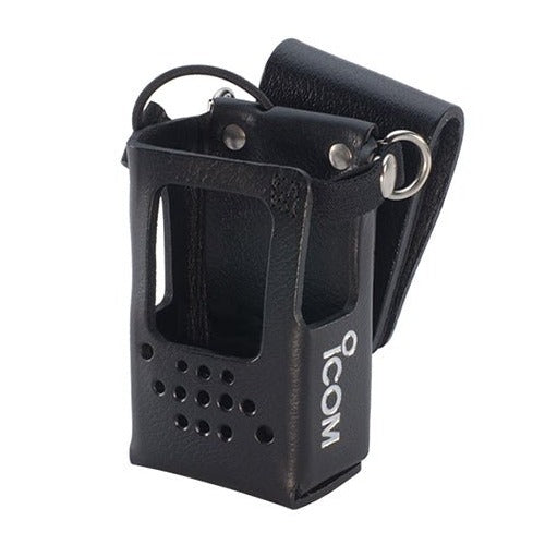 Leather Holster, LCF1052S for iCOM IC-F52D & IC-F62D Radios