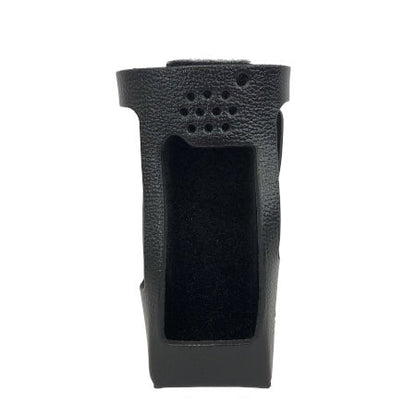 Leather Holster, Open Keypad, BKR0421 for BKR5000 Portable Radios
