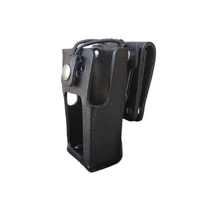 Leather Holster, Open Keypad for iCOM F1000/2000T & F1100/2100T Radios