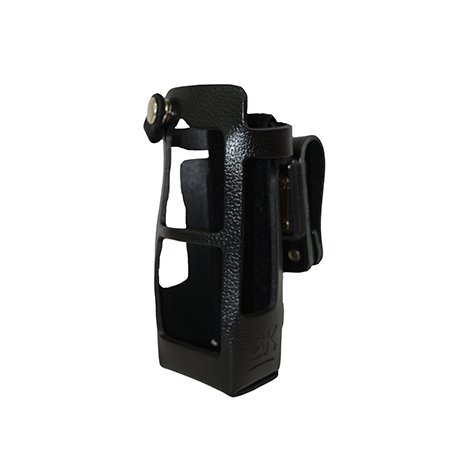Leather Keypad  Open Holster with D-Swivel for BKR9000 Radios BKR0420