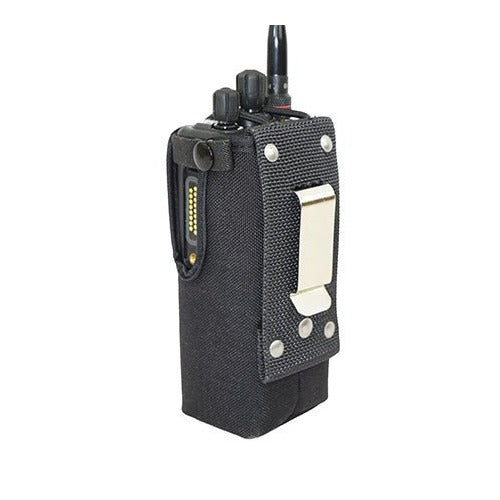 Nylon Holster with metal belt clip, Equivalent to KAA0451B for KNG Series Radios