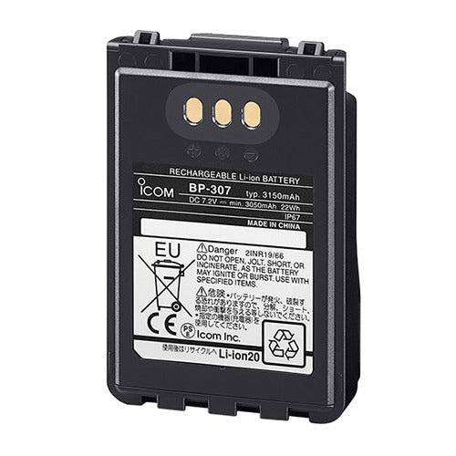 Replacement Rechargeable BP307 Battery for iCOM IP & ID Radios
