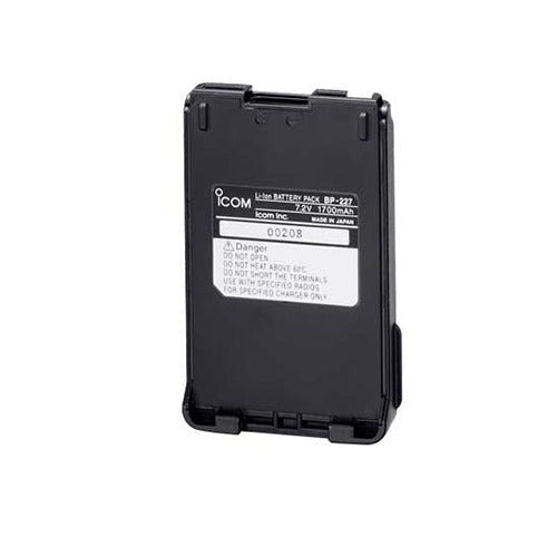 Replacement Rechargeable Nonincendive BP227UL Battery for iCOM IC-F5/F6 Radios