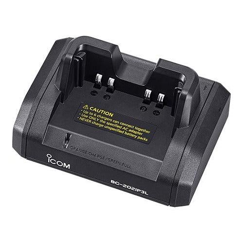 Single Desktop Charger BC202IP3AC for iCOM IP100/501 & ID-31/51 Radios