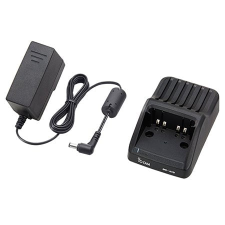 Single Desktop Charger, BC219N for iCOM F3400/F4400, F7010/F7020 Series Radios