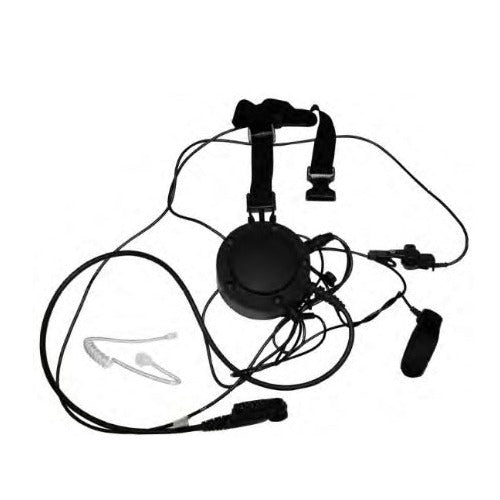 Throat Mic with Body PTT, XL-AE1N for L3Harris XL-200P, XL-185P Series Radios