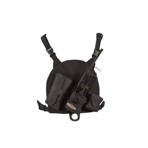 Universal, Adjustable Fit, Nylon Radio Chest Pack